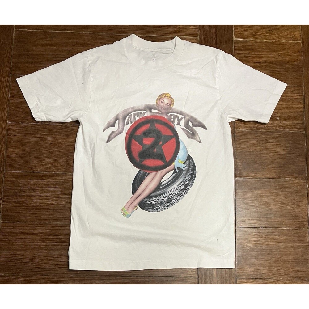 Travis Scott Cactus Jack JackBoys 2 C1 Tee Mens Size XL White NWOT